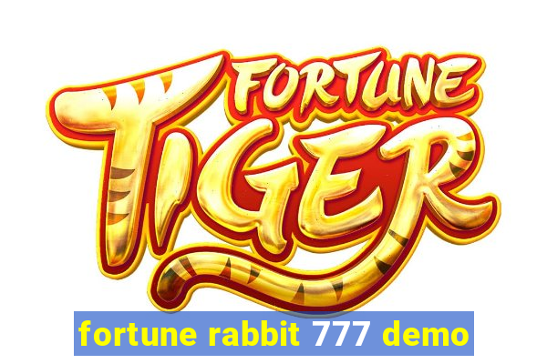 fortune rabbit 777 demo